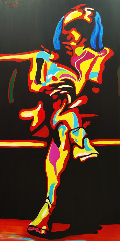 La stella cadente  - a Paint Artowrk by Paolo Camporota